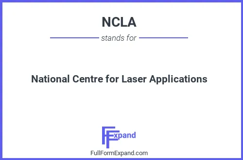 Full form of NCLA