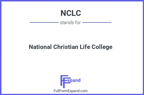 Full form of NCLC