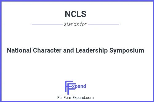 Full form of NCLS