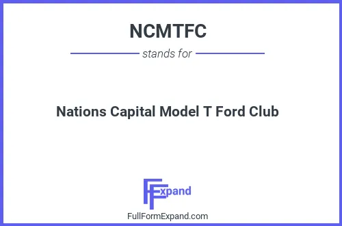 Full form of NCMTFC