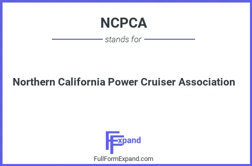 Full form of NCPCA