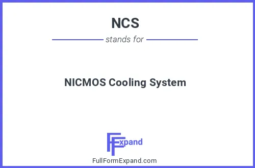 Full form of NCS