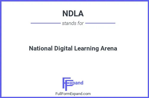 Full form of NDLA