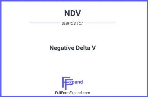 Full form of NDV