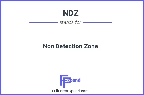 Full form of NDZ