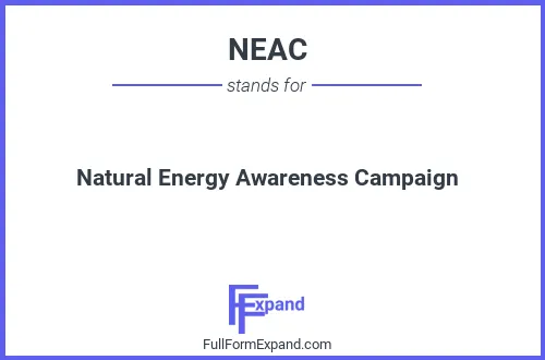 Full form of NEAC