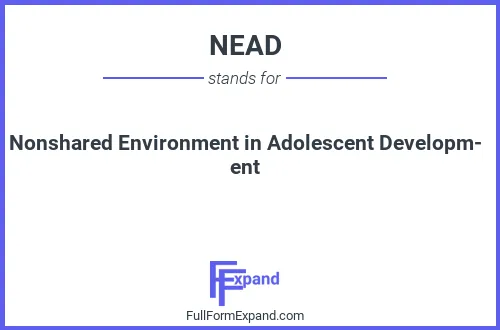 Full form of NEAD