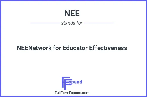 Full form of NEE