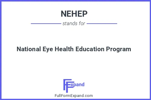 Full form of NEHEP