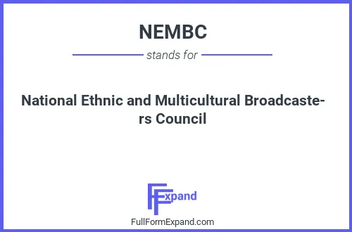 Full form of NEMBC
