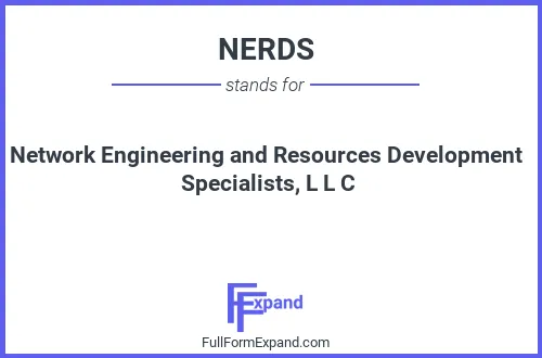 Full form of NERDS