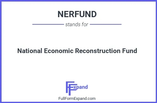 Full form of NERFUND