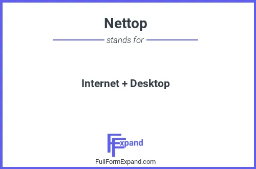 Full form of Nettop
