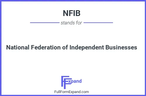 Full form of NFIB