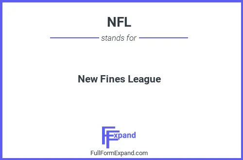Full form of NFL