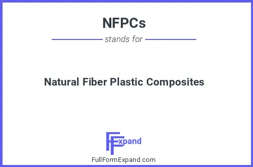 Full form of NFPCs