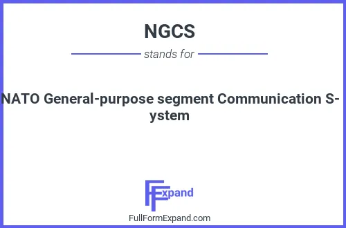 Full form of NGCS