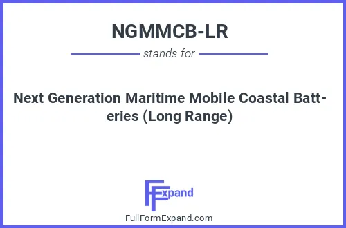 Full form of NGMMCB-LR