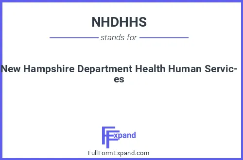 Full form of NHDHHS
