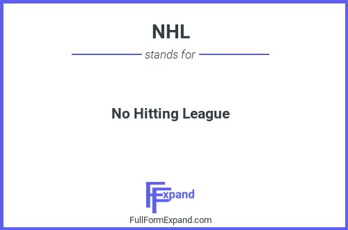 Full form of NHL