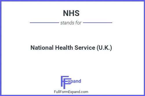 Full form of NHS