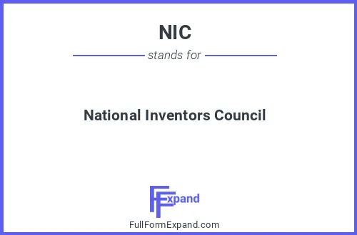 Full form of NIC