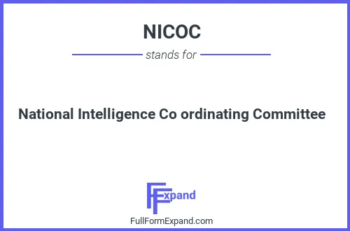 Full form of NICOC