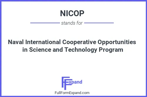 Full form of NICOP