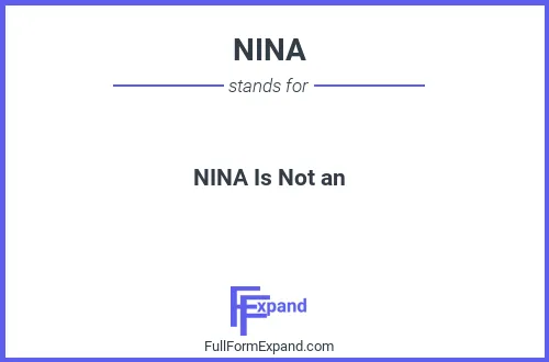 Full form of NINA