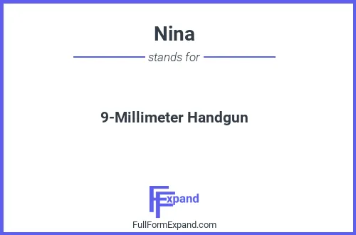 Full form of Nina