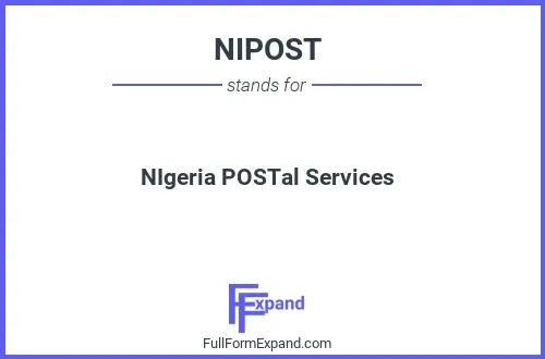 Full form of NIPOST