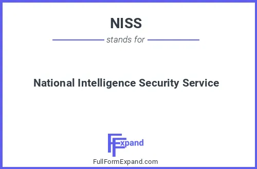 Full form of NISS