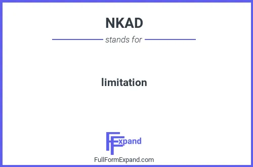 Full form of NKAD