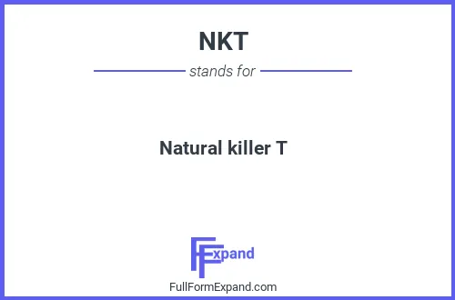 Full form of NKT