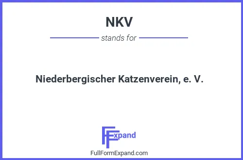Full form of NKV