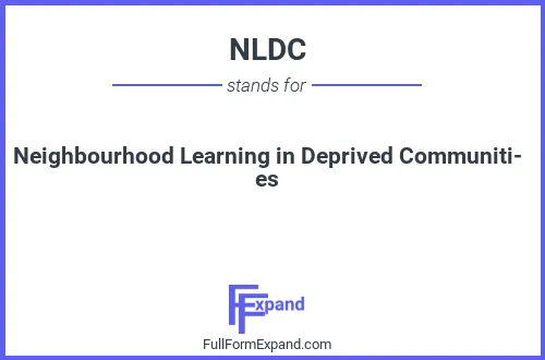 Full form of NLDC