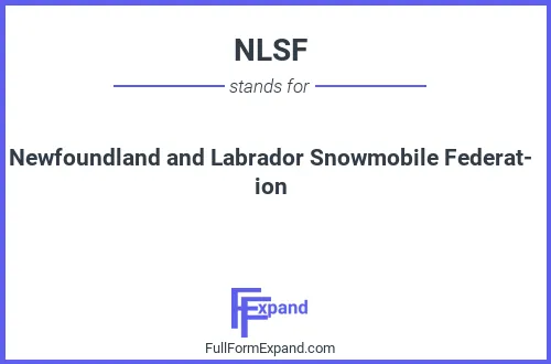 Full form of NLSF