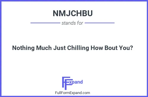 Full form of NMJCHBU