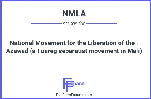 Full form of NMLA