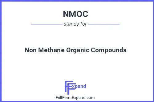 Full form of NMOC