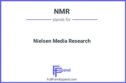 Full form of NMR