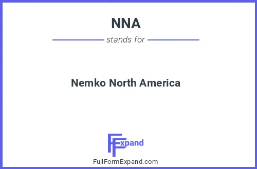 Full form of NNA