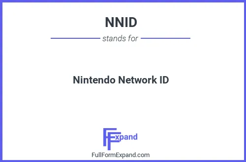 Full form of NNID