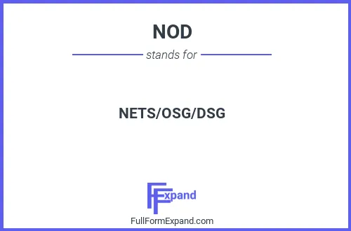 Full form of NOD