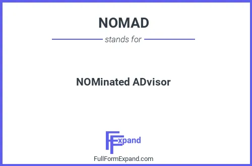 Full form of NOMAD
