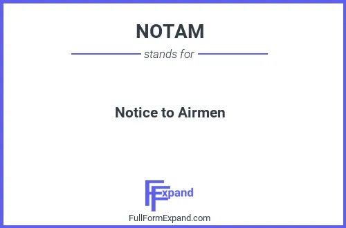 Full form of NOTAM