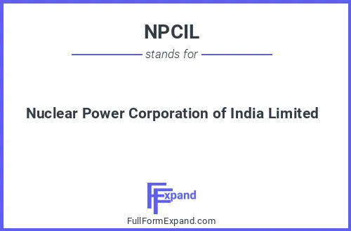 Full form of NPCIL