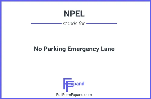 Full form of NPEL