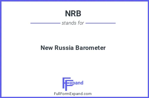 Full form of NRB