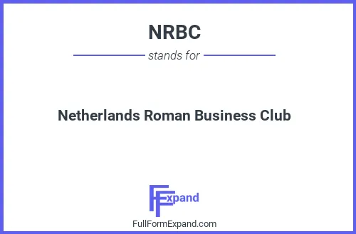 Full form of NRBC